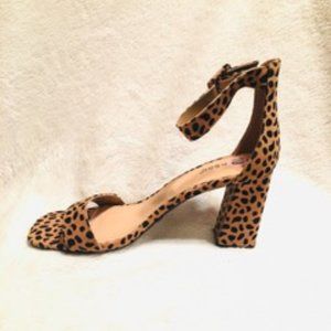 (NEW) Bamboo Leopard Print Shoes - Size 10